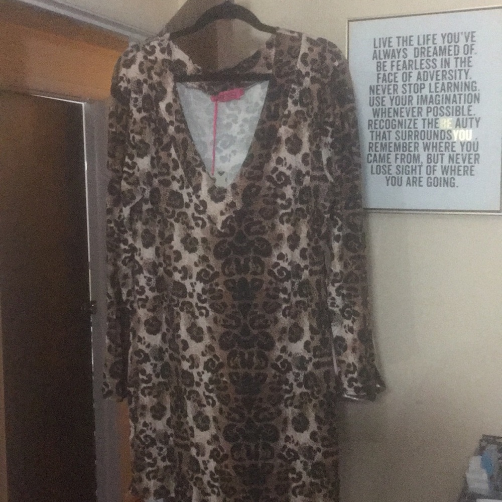 Cheetah Bodycon Dress